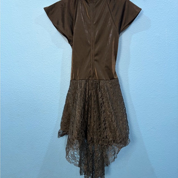 California Costume Black Lace Gothic Victorian Short Costume Dress Size Small - Picture 3 of 16